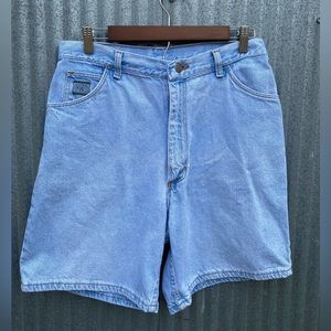 Vintage Light Wrangler Denim Shorts